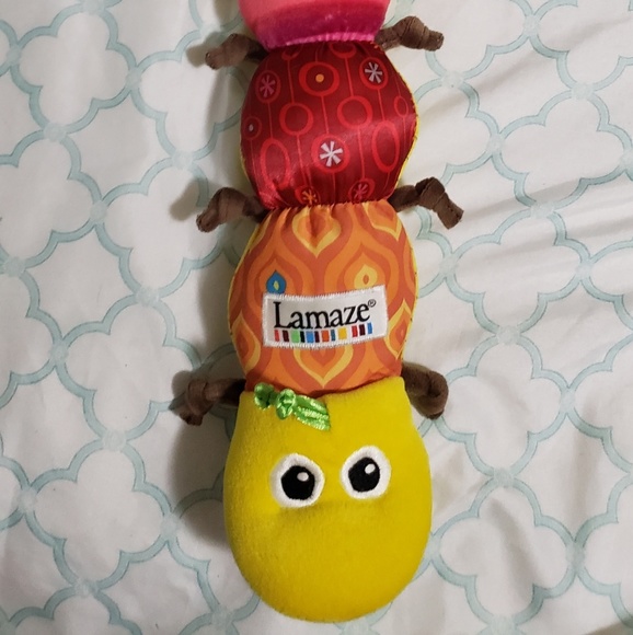 Lamaze multicolor inch worm toy - Picture 2 of 4